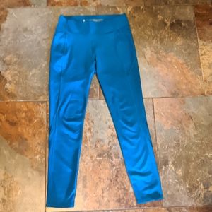 Greenish blue all in motion leggings with pockets